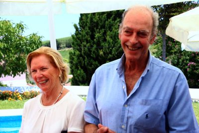 Our Gracious Hosts and Owners of Quinta de Chocahalpa - Alice and Paulo Taveres