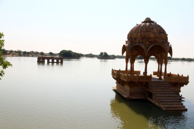 TEMPLES AROUND GHADSISAR (LAKE SUPPLYING WATER TO JAISALMER)