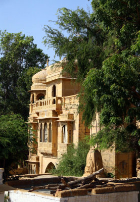 TEMPLES AROUND GHADSISAR (LAKE SUPPLYING WATER TO JAISALMER)