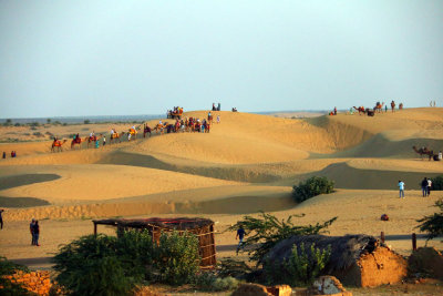 CAMEL RIDE IN THE THAR DESERT