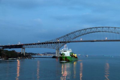 PAN AMERICAN HIGHWAY BRIDGE ACROSS CANAL