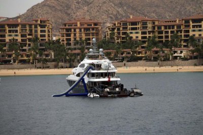 THE ATTESSA COMPLETE WITH HELICOPTER- OWNED BY MONTANA BILLIONAIRE DENNIS WASHINGTON - EST VALUE $150M 