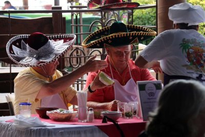 TWO HOT CHEFS COMPETE FOR HOTTEST SALSA