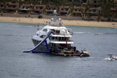 THE ATTESSA COMPLETE WITH HELICOPTER- OWNED BY MONTANA BILLIONAIRE DENNIS WASHINGTON - EST VALUE $150M 
