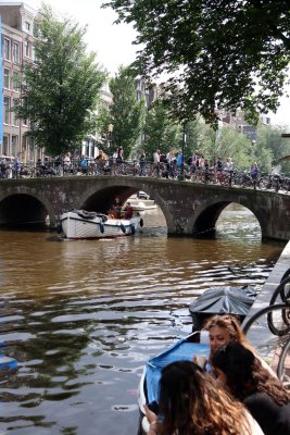 AMSTERDAM IS A CITY OF CANALS