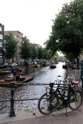 AMSTERDAM IS A CITY OF CANALS