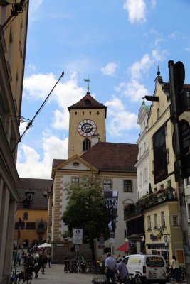 STREET SCENES IN REGENSBERG