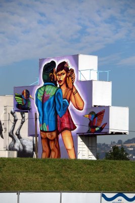BUILDING ART AT OUR LINZ DROP-OFF DOCK