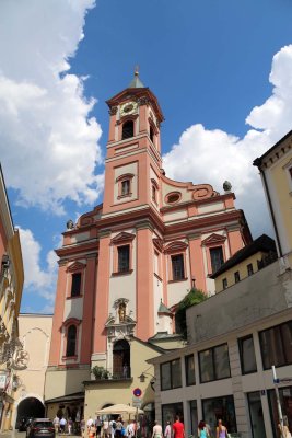 ST PAUL'S CHURCH - OLDEST PARISH CHURCH IN PASSAU (1678)