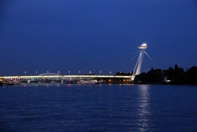 UFO BRIDGE - BRATISLAVA - ACTUALLY A RESTAURANT