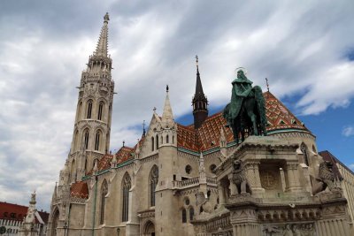 MATTHIAS CHURCH (ROMAN CATHOLIC) - REBUILT 15th CENTURY