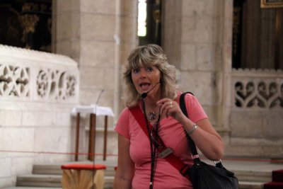 OUR GUIDE (A CZECH BARBIE)
