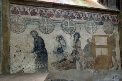 MURAL DEPICTING MINING