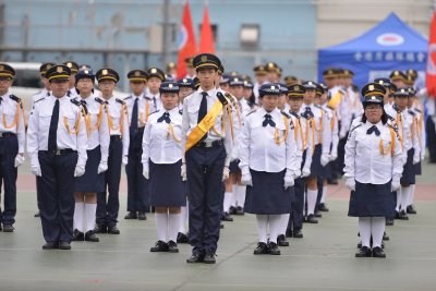 Hong Kong Flag-guards Drill
