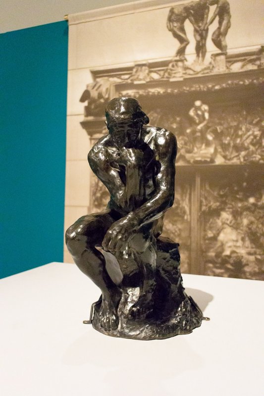 The Thinker by: Auguste Rodin (taken on 10/18/2015)