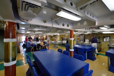 Ward Room of the USS Battleship Missouri (01/31/2015)