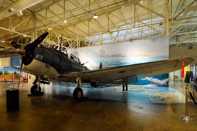 Douglas SBD-3 Dauntless - right front view (01/31/2015)