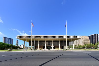 The State Capital of Hawaii - Defished using DxO and Pano Warp