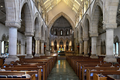 Cathedral Church of St. Andrew (inside front view) (taken on 01/26/2017)