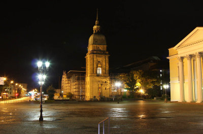 Old and new Architecture in Darmstadt,Germany