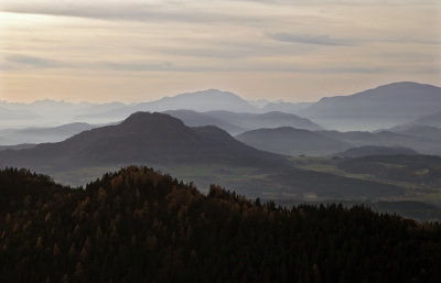 view from Magdalensberg