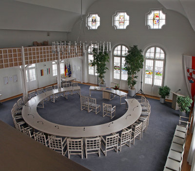 Townhall in Simbach interior