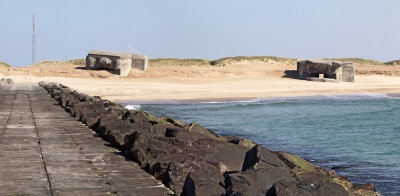 Thyboron WWII Atlantic Wall bunkers