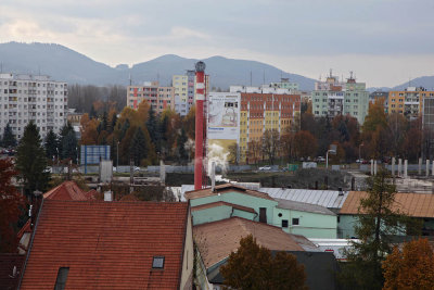 Poprad view from Tatra Hotel