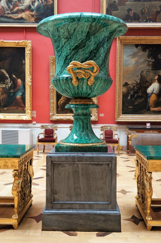 Malachite Vase