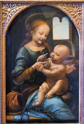 Madonna and the Child by Leonardo da Vinci