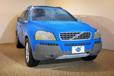 Volvo made of Legos