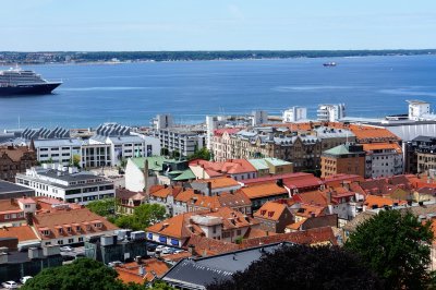 View of Helsingborg from the Tower