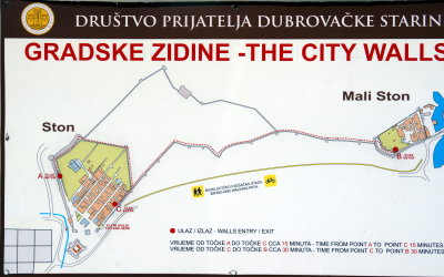 Map of City and its walls