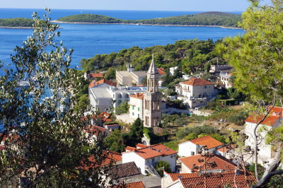 View of Hvar from the Fortress