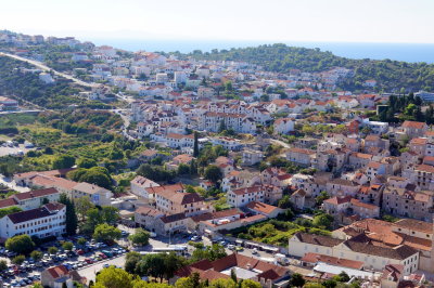 View of Hvar from the Fortress