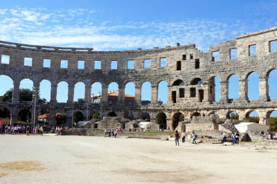 Roman Amphitheatre in Pula