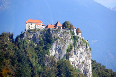View of Bled Castle From Bled