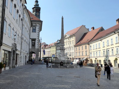 Fountain Of Three Carniolan Rivers, Ljubljana