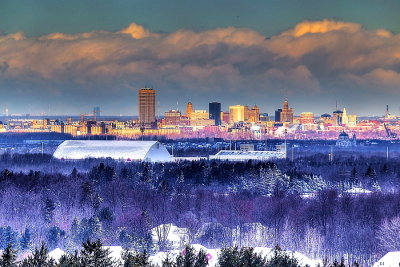 Buffalo From Chestnut Ridge