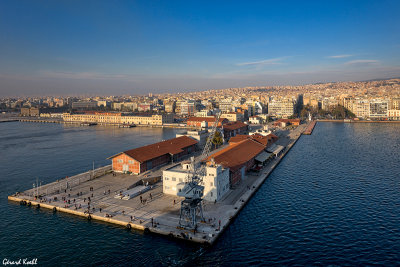 Le port de Thessaloniki