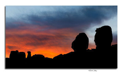 Sunset, Twin Rocks