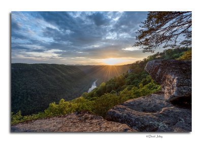 Sunset, Beauty Mountain, New River Gorge