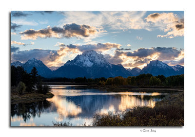 Sunset, Oxbow Bend