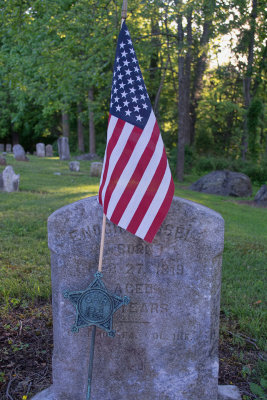 Civil War Soldiers grave Sellersville PA