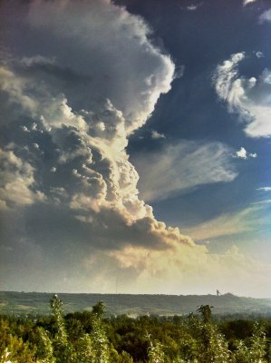 storm clouds