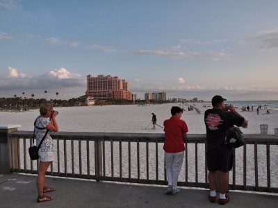 South view from pier 64 at Clearwater