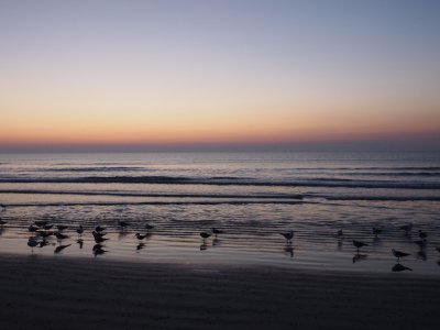 Early morning at Cocoa Beach