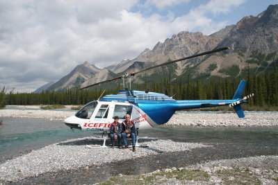 Helicopter trip in Kootenay