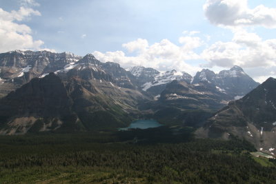 Lake O'Hara seen from Odaray Grandview