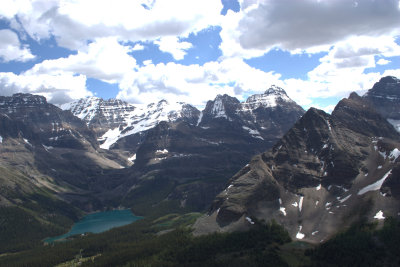 Lake O'Hara seen from Odaray Grandview